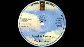 THE DICTATORS   Search And Destroy