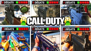 LES PIRES ARMES sur TOUS LES CALL OF DUTY en 2022 🤮 ! (elles vous font passer pour un NOOB)