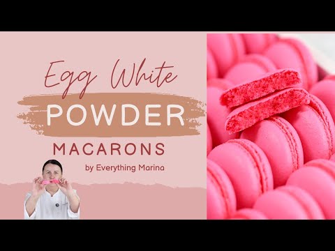 Egg White Powder Macarons: The ULTIMATE Masterclass