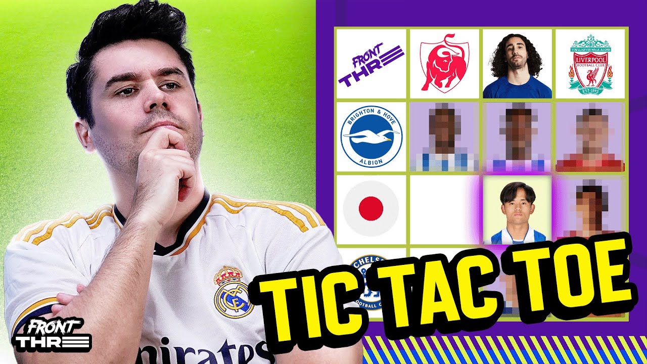 FOOTBALL TIC TAC TOE: MKHITARYAN never played at ARSENAL?! 🥴