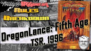 How Dragonlance Replaced Dice with Cards | Rules Breakdown | Dragonlance Fifth Age (TSR, 1996)