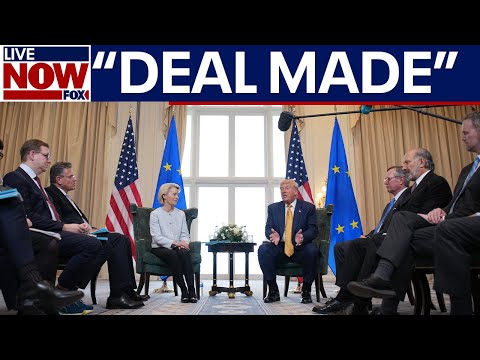 BREAKING: President Trump announces trade deal with EU