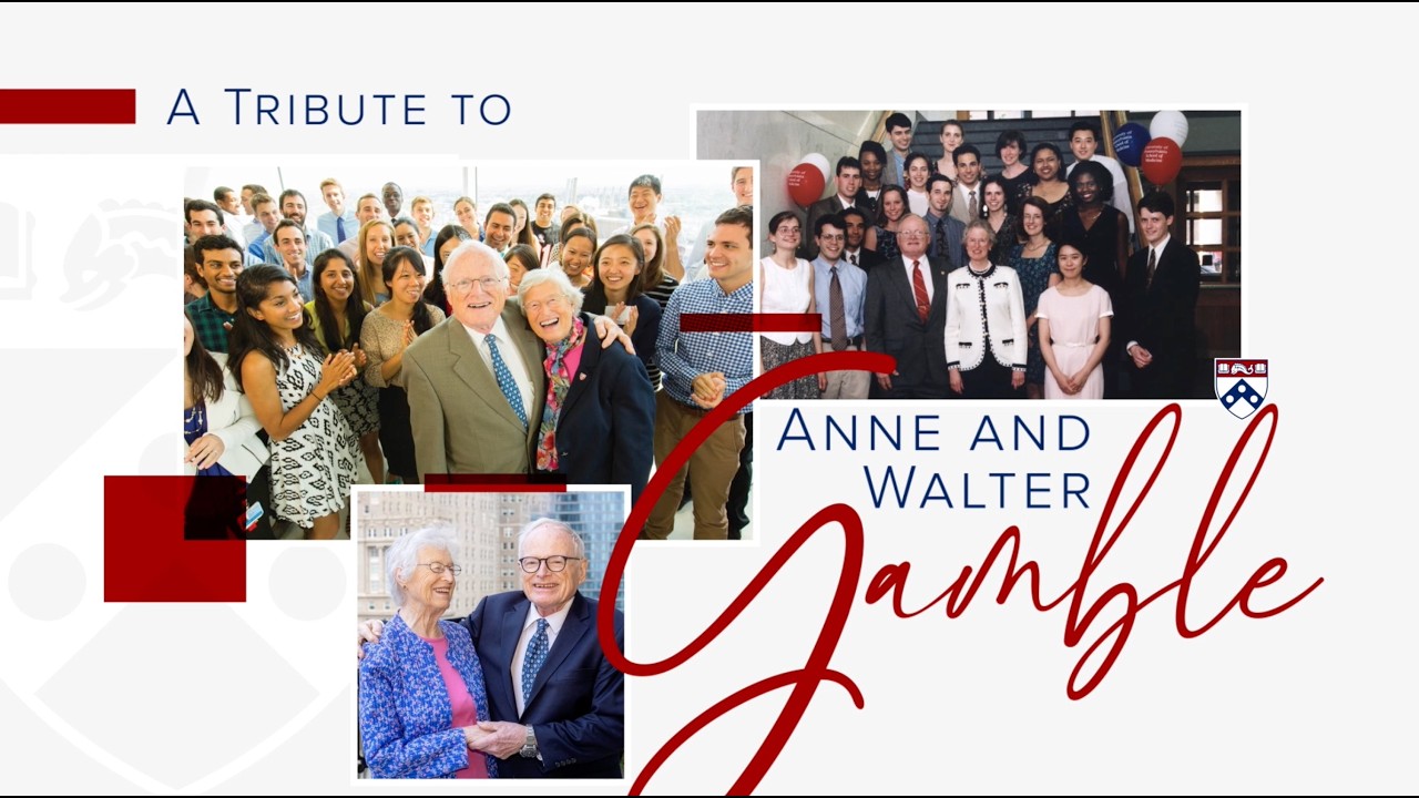 Watch video titled A Tribute to Walter and Anne Gamble on YouTube