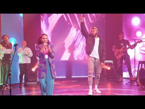 Ada Ehi - Never Go Down ft Limoblaze (Live)