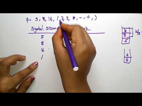 Evaluation of Prefix expression | Examples | Data Structures | Lec 21 | Bhanu Priya