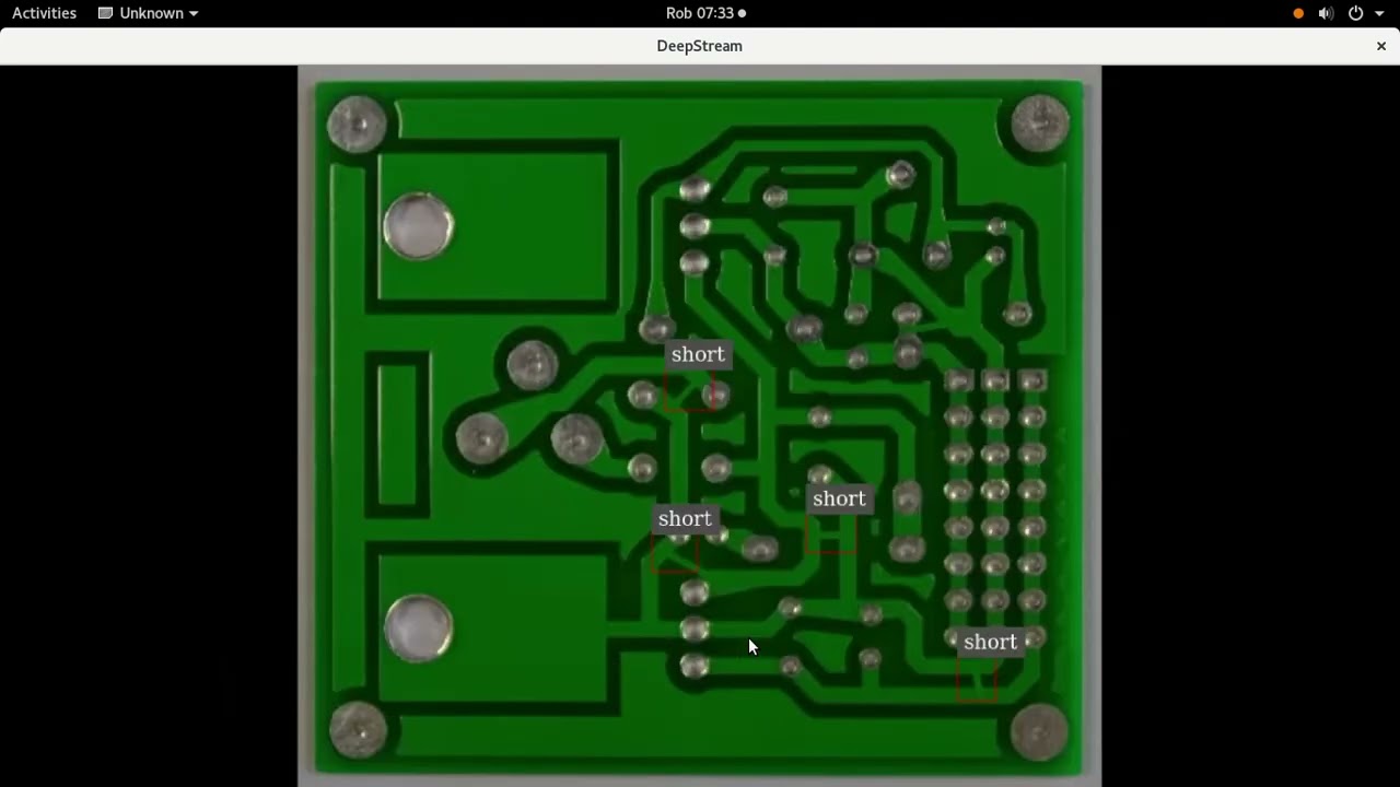 PCB Defect Detection Using Deepstream and YoloV5 on Nvidia Jetson Xavier