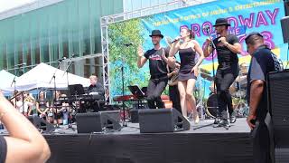 Desi Oakley performs &quot;Me and My Baby&quot; at Broadway in the Boros