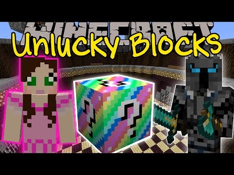 Minecraft: RAINBOW UNLUCKY BLOCK CHALLENGE GAMES - Lucky Block Mod - Modded Mini-Game