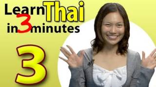 Learn Thai - Lesson 3: How are you?