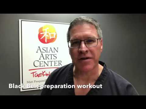 BLACK BELT PREPARATION QUICK WORKOUT | MATT PASQUINILLI
