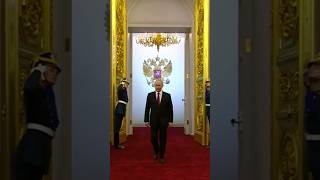 King putin entry in kremlin #putin #rassia #moscow #kremlin #shorts