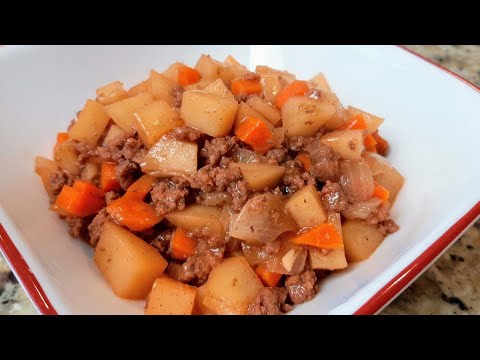 Beef Giniling - Giniling na Baka Recipe - How to cook...