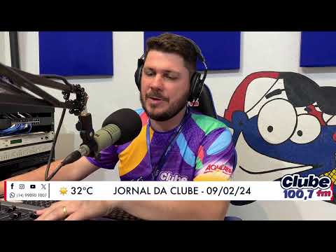 Jornal da Clube - 09/02/24 - Edição do Almoço