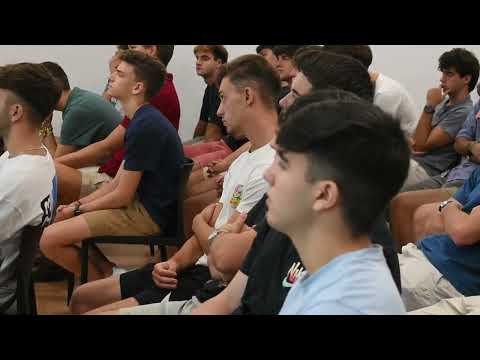 Primeros días del curso de la 61 promoción de colegiales del Pío XII