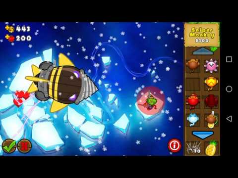 BTD5 Mobile - Dreadbloon - Boss Bloon - Ice Flow - NPSFRILL