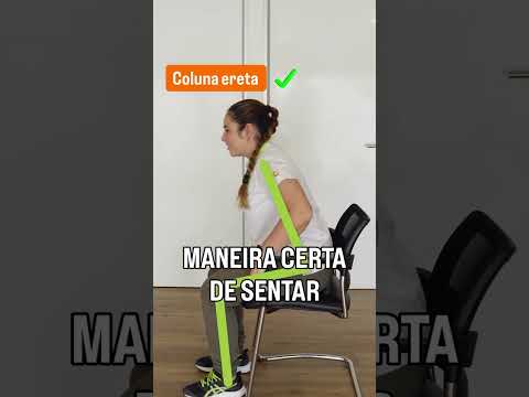 Como sentar de maneira correta