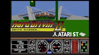 Hard Drivin' II : Drive Harder - Atari ST (1991)