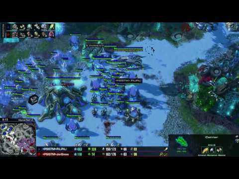 Starcraft 2 - PvZ - PiLiPiLi vs JonSnow on Abyssal Reef