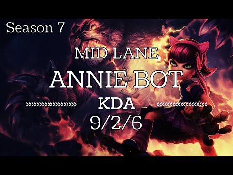 Annie Bot - Annie vs Zed - NA - Gameplay Highlight 7.19