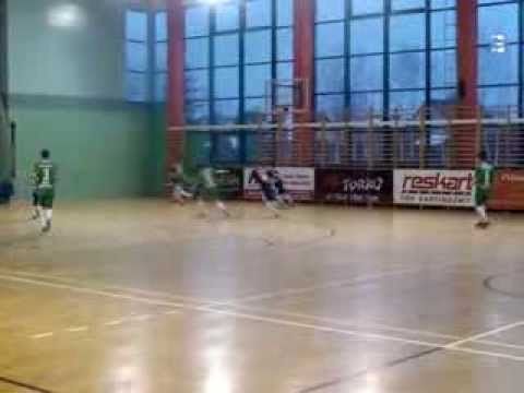 Góral U-14 Tryńcza - Heiro Rzeszów 7-0, gol Rafała Michalika, el. MMP U-14 w futsalu