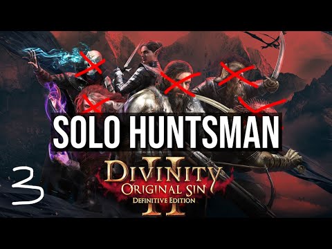 BG3 PRO Attempts Divinity Original Sin 2 HONOUR MODE SOLO - Archer Part 3
