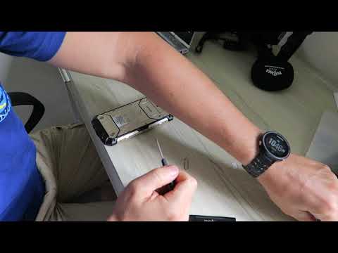 Doogee S60 - установка SD и Sim-карт и перезагрузка