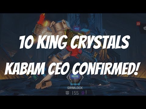 Grimlock Crystal Opening - Transformers Forged to Fight