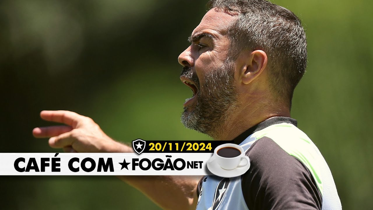 LIVE CAFÉ COM FOGÃONET | Dez dias para fazer história; dúvidas na escalação do Botafogo; 30 mil vendidos para Fan Fest