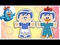 Lottie Dottie Chicken Ping Pong Paper Dolls Song Nursery Rhymes For Kids