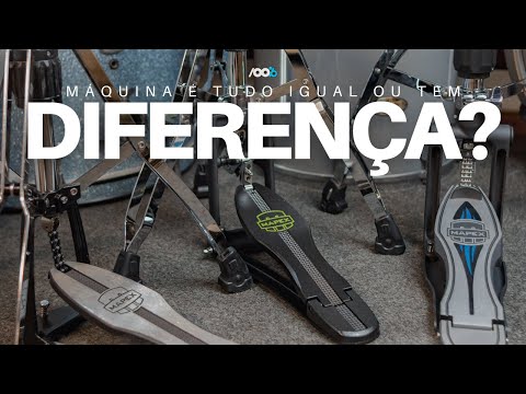 Todos os detalhes de 3 Máquinas de Chimbal da Mapex para ocê ver a diferença e escolher a sua