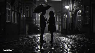 Midnight Stroll in the Rain – A Timeless Vintage Romance