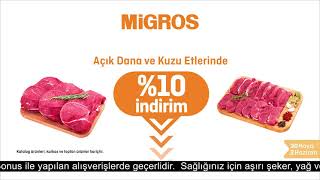 Taze Festivali Migros ve Migros Sanal Market'te | Açık Dana ve Kuzu Et