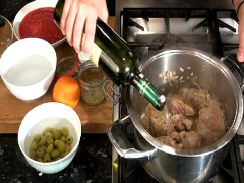 GreekFoodTv☼ Beef Stew with Greek Olives Greek Recipes
