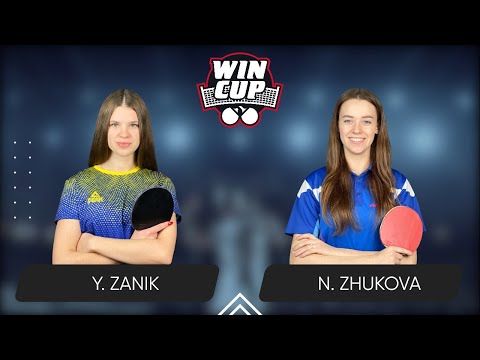 08:45 Yulianna Zanik - Nadiia Zhukova West 2 WIN CUP 07.04.2024 | TABLE TENNIS WINCUP