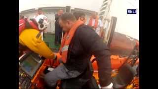 Bangor lifeboat helps take poorly cruise ship crew member to shore