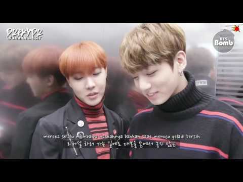 [INDO SUB] [BANGTAN BOMB] j-hope&JungKook Show Music core Special MC