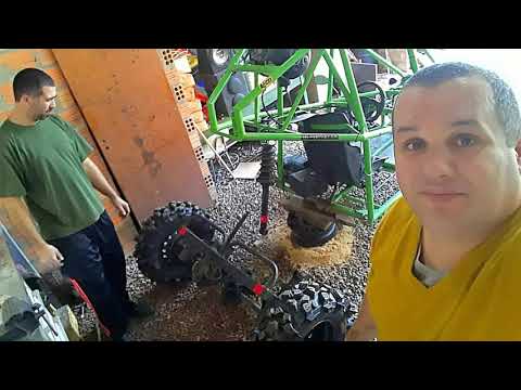 Kartcross uma etapa concluída. 2 de outubro de 2018