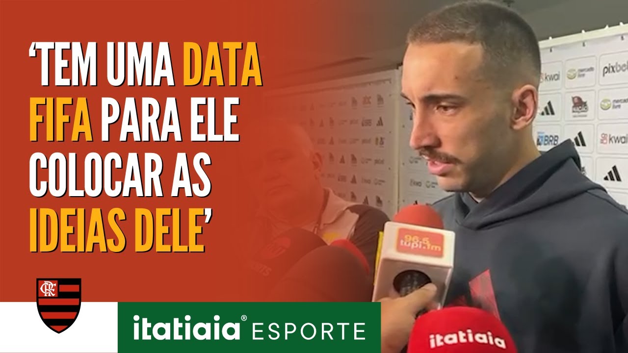 LÉO ORTIZ DEFENDE TITE E PROJETA FUTURO DO FLAMENGO COM FILIPE LUÍS