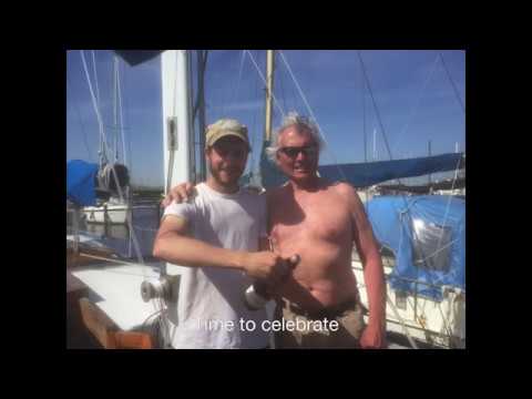 Seadog - Rigging the new mizzen mast (2018-04-22)