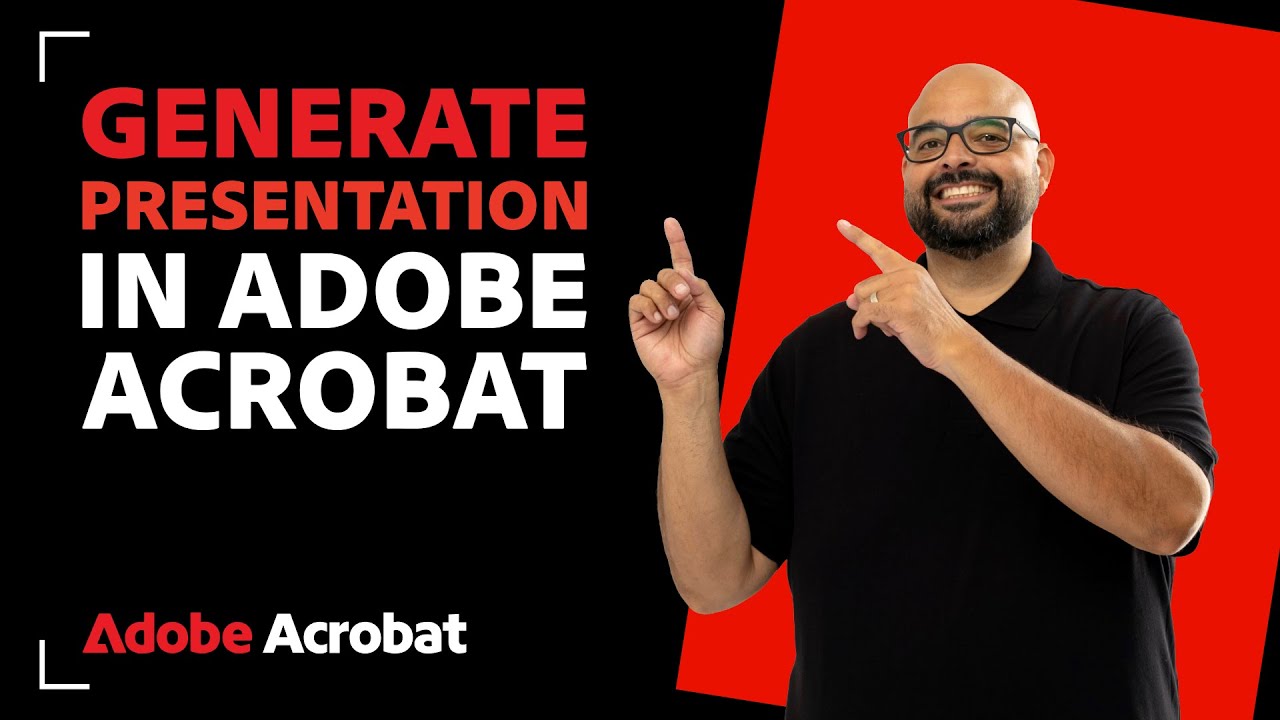 Generate Presentation in Adobe Acrobat
