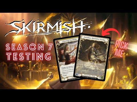 1 WEEK LEFT! - Skirmish Season 7 Testing - FABTCG