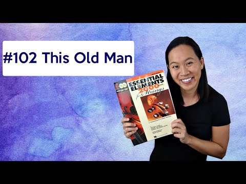 102 This Old Man from Essential Elements Cello Book 1