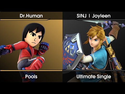Rouen Weeklies Pools - Dr.Human (Mii Brawler) Vs. Joyleen (Link,Min Min) SSBU Ultimate Tournament