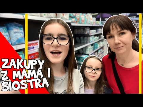 ZAKUPY Z MAMĄ I SIOSTRĄ #monikaolech