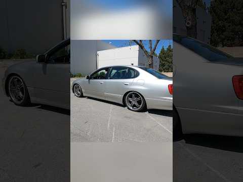 I slammed my GS300 on some new coilovers!