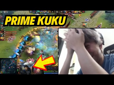 Kuku Twitch stream reacts to prime T1.Kuku vs LGD - THE INTERNATIONAL 10