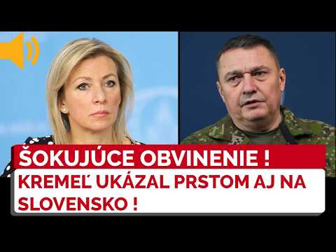 Moskva zverejnila vážne obvinenia, zapojené má byť aj Slovensko. Zacharovová prekvapuje reakciou