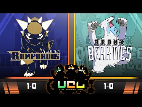 St. Louis Rampardos VS Bronx Beartics! Week 2 UCL S2 | "Falling Asleep" Pokemon Live WIFI Battle