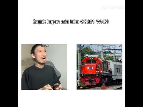 sejak kapan ada CC201 WNB. (dari mana duit nya dari mana duit nya) #keretaapi #spoor #cc #railfans