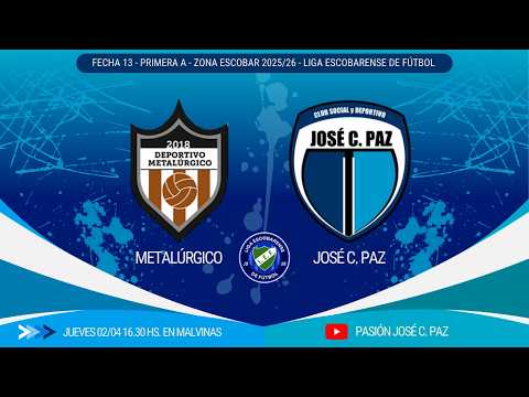 Metalúrgico vs José C. Paz // PASIÓN JOSÉ C. PAZ